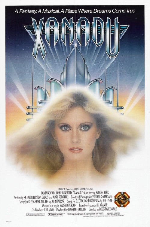 the movie poster: Xanadu (1980)