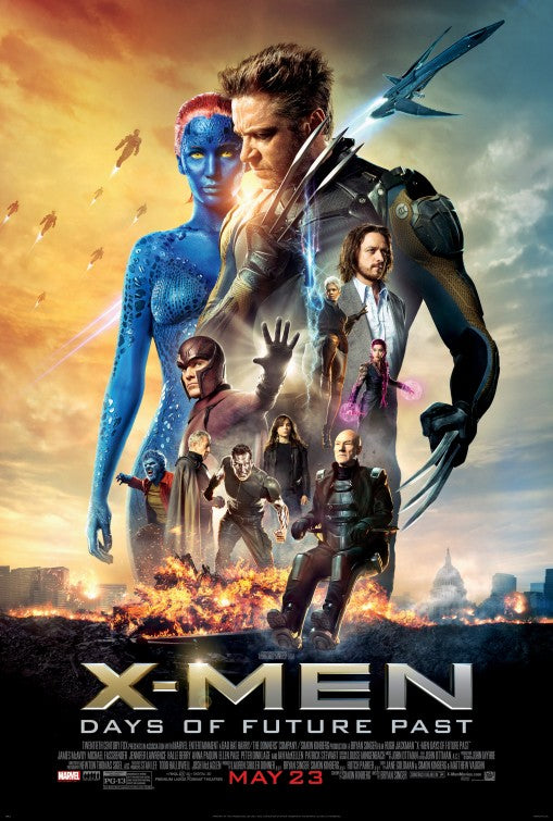 1000 piece jigsaw puzzle for the movie poster: X-Men: Days of Future Past (2014) ver5
