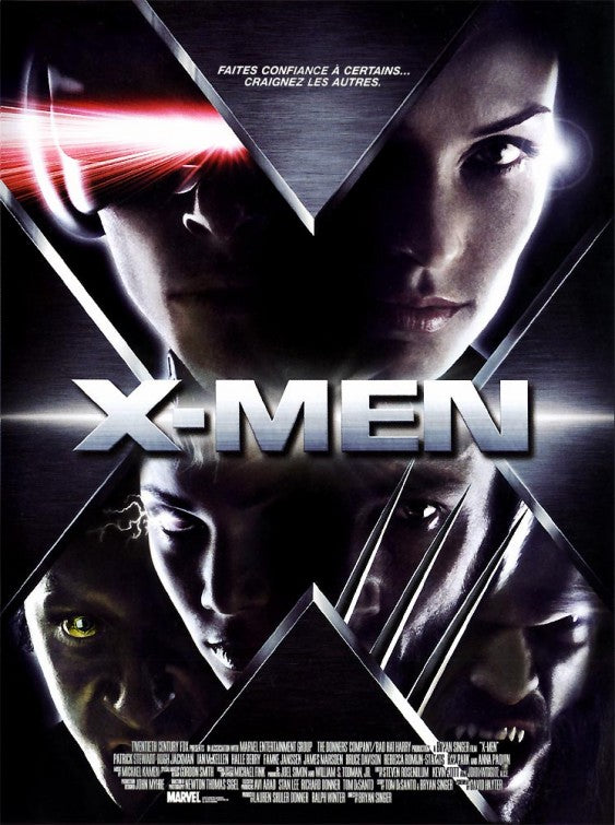 1000 piece jigsaw puzzle for the movie poster: X-Men (2000) ver4