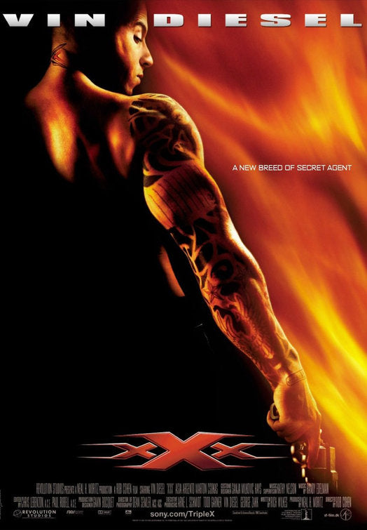 the movie poster: XXX (2002)