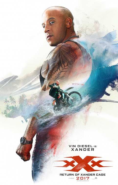 1000 piece jigsaw puzzle for the movie poster: xXx: Return of Xander Cage (2017) ver5