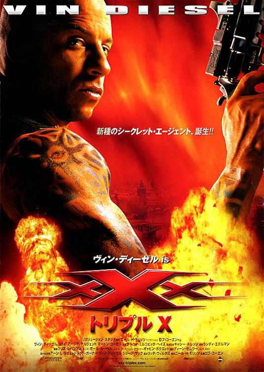 the movie poster: XXX (2002) ver3