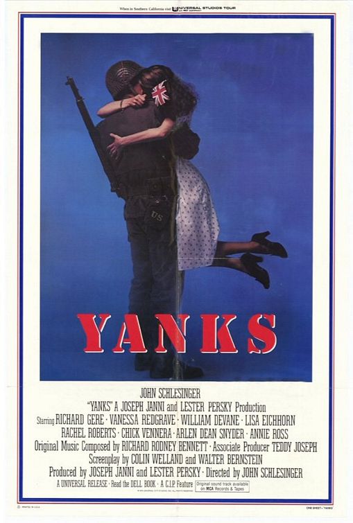 the movie poster: Yanks (1979)