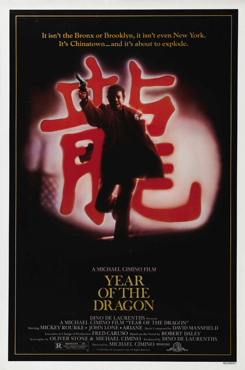 the movie poster: Year of the Dragon (1985)