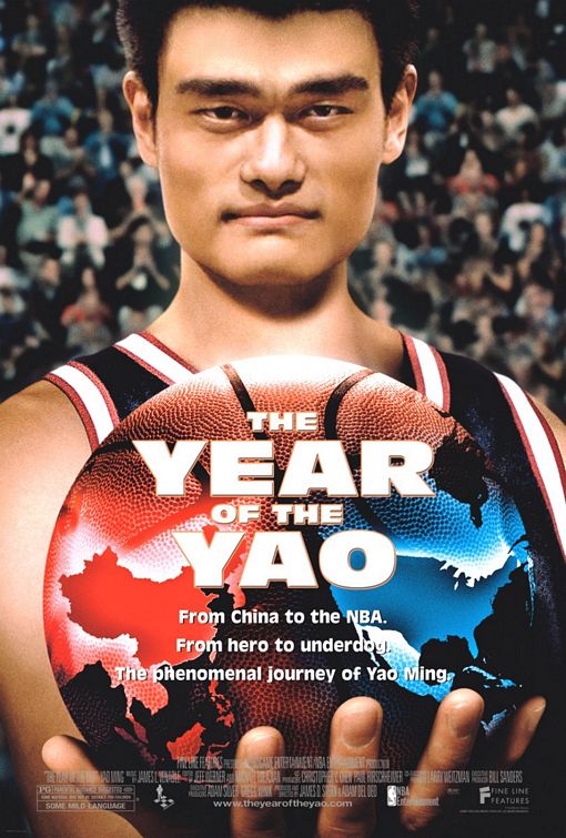 the movie poster: The Year of the Yao (2005)