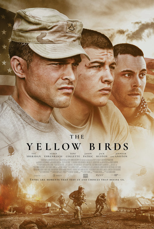 1000 piece jigsaw puzzle for the movie poster: The Yellow Birds (2018) ver2
