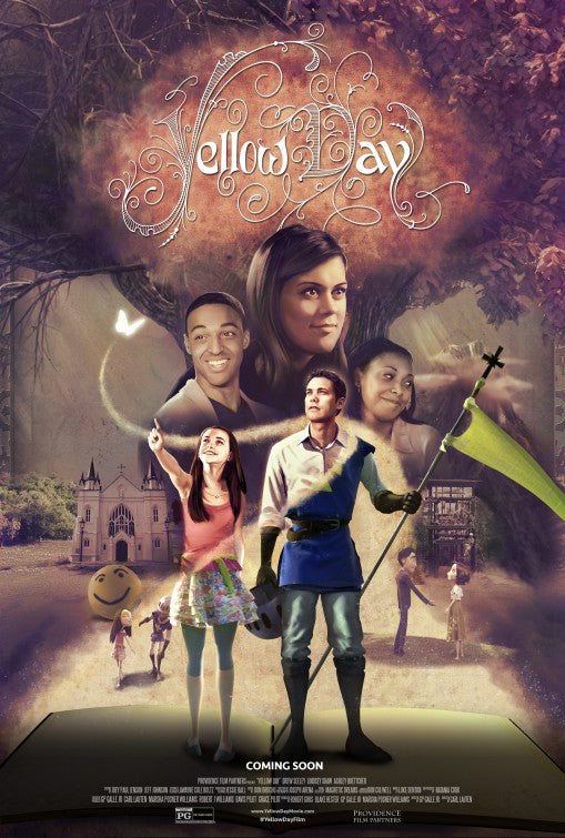 1000 piece jigsaw puzzle for the movie poster: Yellow Day (2015)
