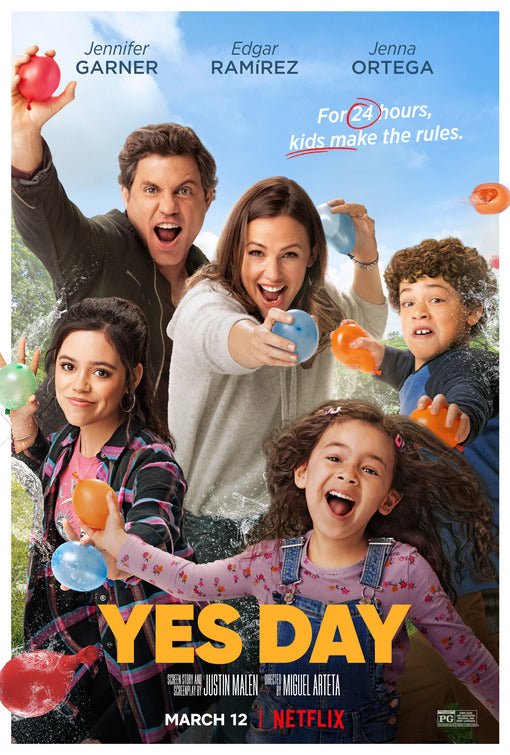 1000 piece jigsaw puzzle for the movie poster: Yes Day (2021)