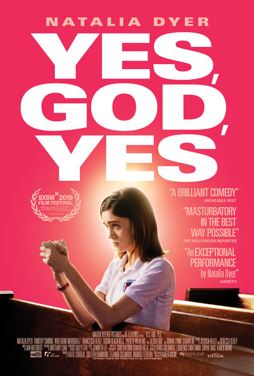 1000 piece jigsaw puzzle for the movie poster: Yes, God, Yes (2020)