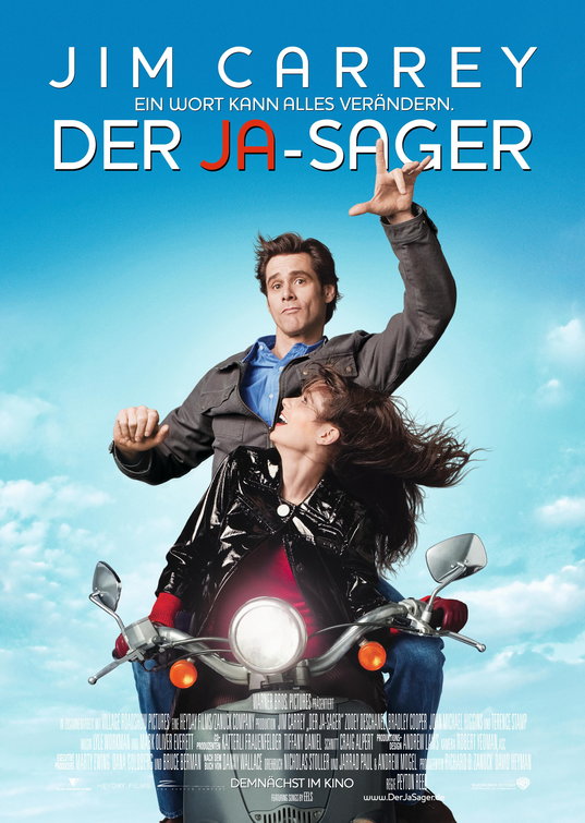 the movie poster: Yes Man (2008) ver4