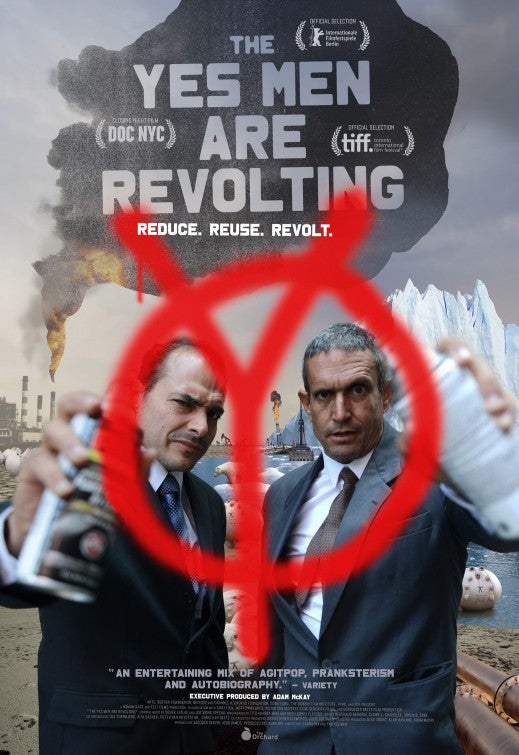 1000 piece jigsaw puzzle for the movie poster: The Yes Men Are Revolting (2015) ver2