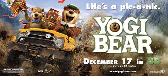 1000 piece jigsaw puzzle for the movie poster: Yogi Bear (2010) ver10