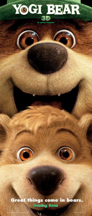 1000 piece jigsaw puzzle for the movie poster: Yogi Bear (2010) ver3