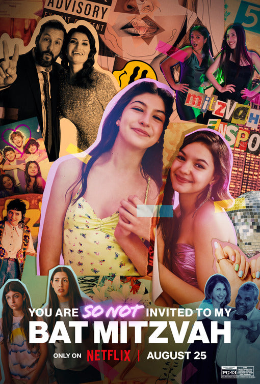 1000 piece jigsaw puzzle for the movie poster: You Are So Not Invited to My Bat Mitzvah (2023)