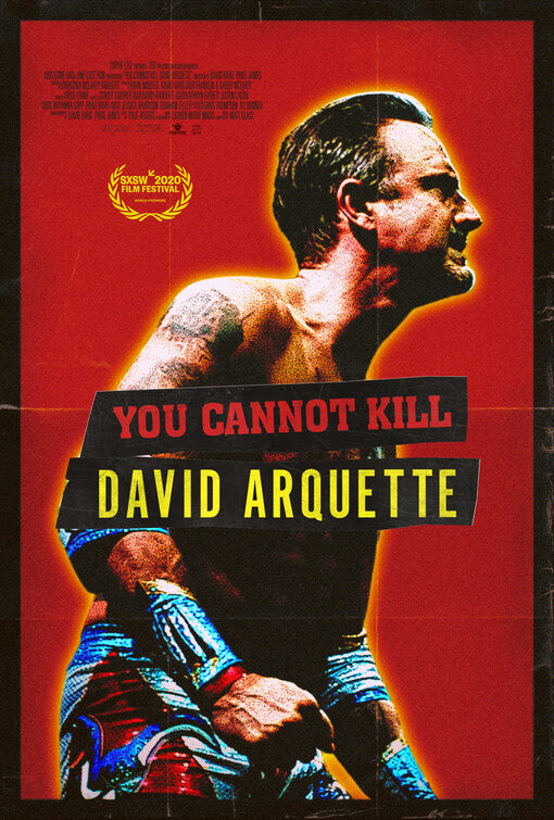 1000 piece jigsaw puzzle for the movie poster: You Cannot Kill David Arquette (2020)