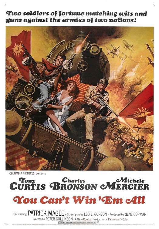 the movie poster: You Can't Win 'Em All (1970)