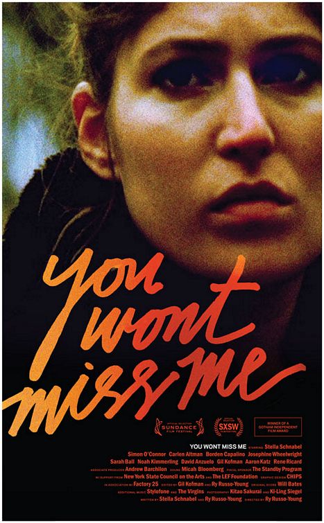 1000 piece jigsaw puzzle for the movie poster: You Wont Miss Me (2010)