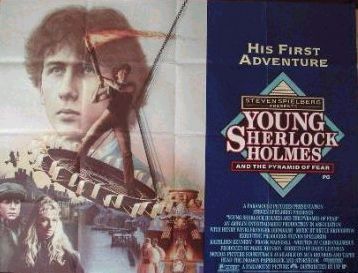 the movie poster: Young Sherlock Holmes (1985) ver3