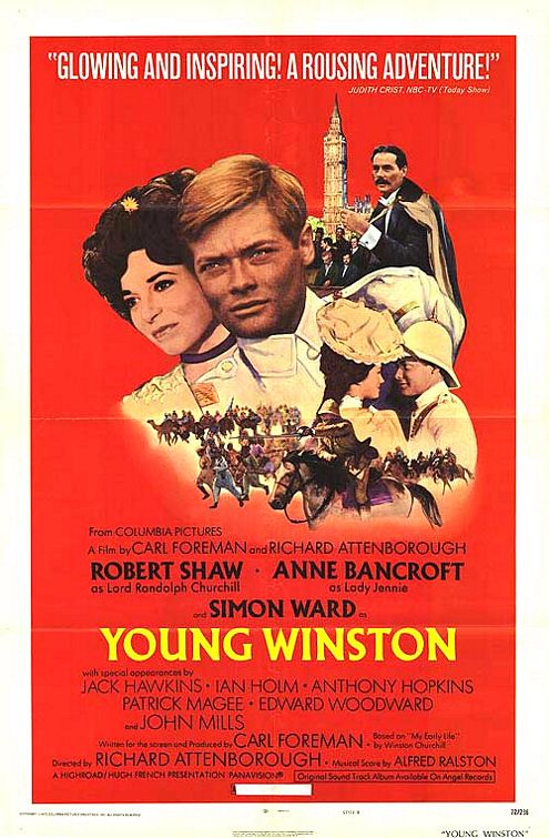 the movie poster: Young Winston (1972)