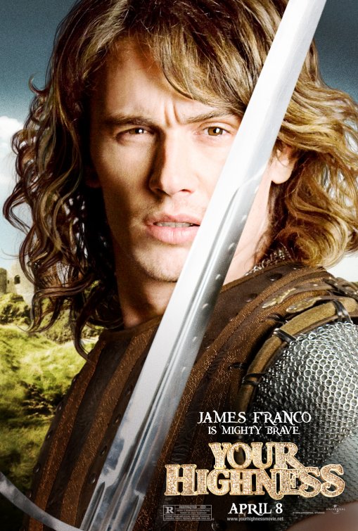 1000 piece jigsaw puzzle for the movie poster: Your Highness (2011) ver6