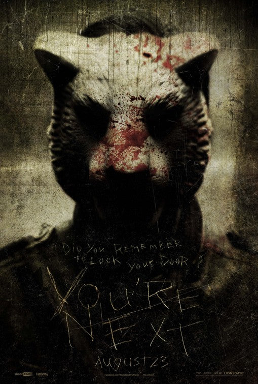 1000 piece jigsaw puzzle for the movie poster: You're Next (2013) ver3