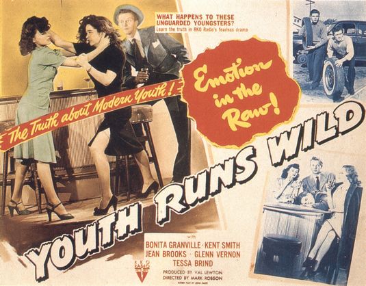 the movie poster: Youth Runs Wild (1944)