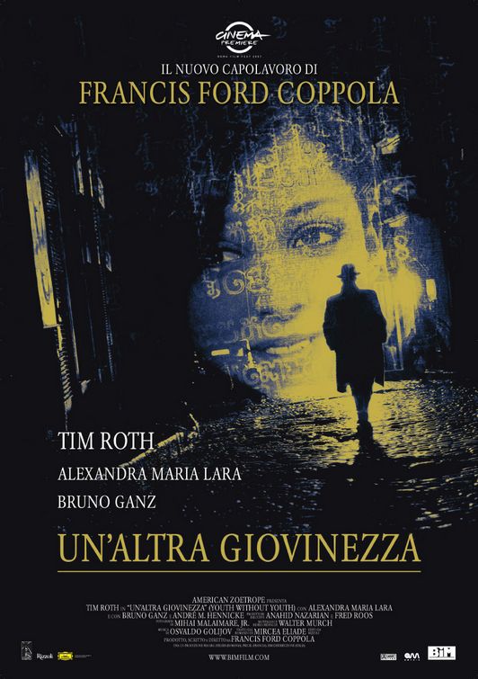 the movie poster: Youth Without Youth (2007) ver2