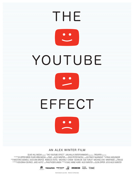 1000 piece jigsaw puzzle for the movie poster: The YouTube Effect (2023) ver2
