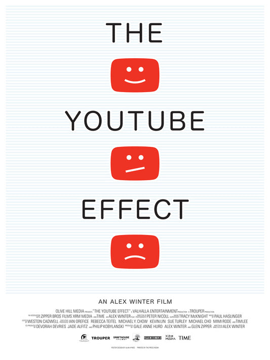 1000 piece jigsaw puzzle for the movie poster: The YouTube Effect (2023) ver2