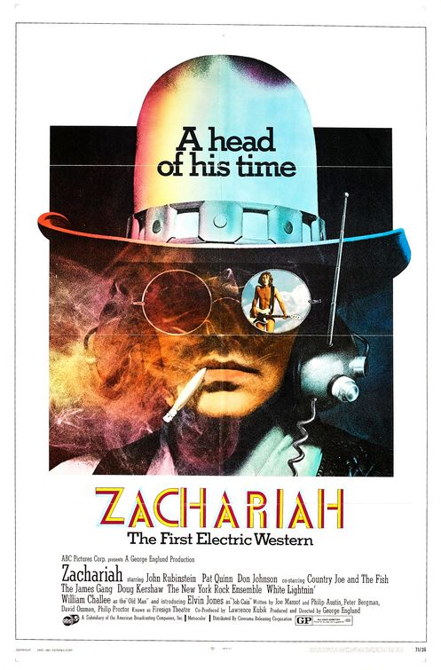 the movie poster: Zachariah (1971)