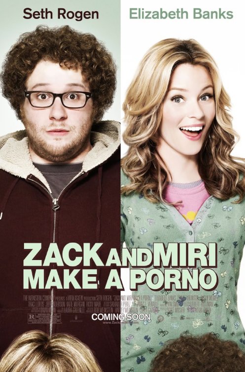 the movie poster: Zack and Miri Make a Porno (2008)