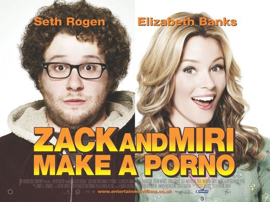 the movie poster: Zack and Miri Make a Porno (2008) ver3
