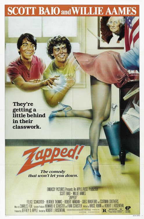 the movie poster: Zapped! (1982)