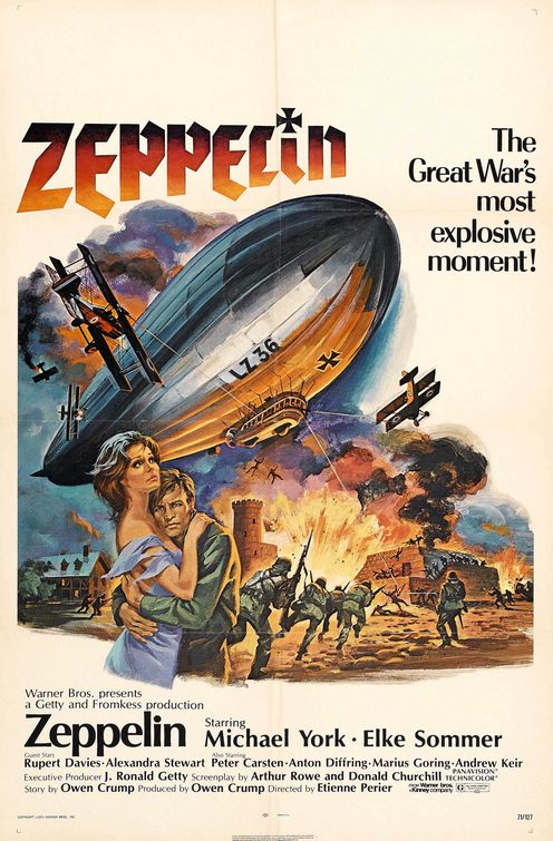 the movie poster: Zeppelin (1971)