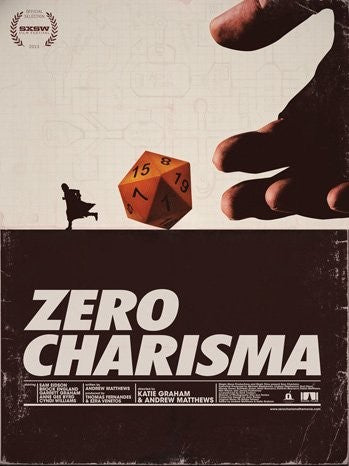 1000 piece jigsaw puzzle for the movie poster: Zero Charisma (2013)