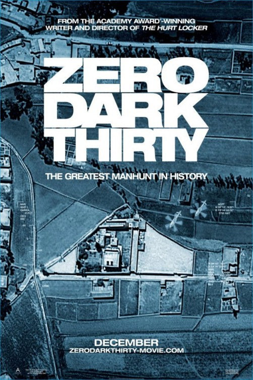 1000 piece jigsaw puzzle for the movie poster: Zero Dark Thirty (2012) ver2