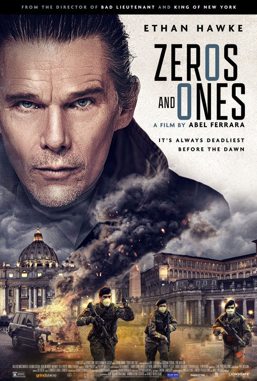 1000 piece jigsaw puzzle for the movie poster: Zeros and Ones (2021)