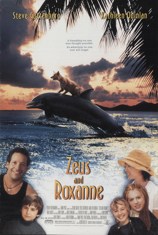 the movie poster: Zeus and Roxanne (1997)