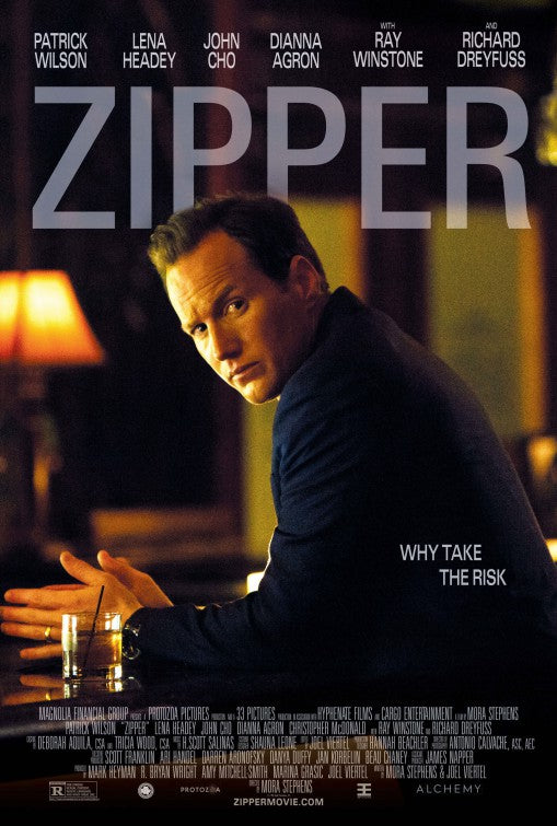1000 piece jigsaw puzzle for the movie poster: Zipper (2015)