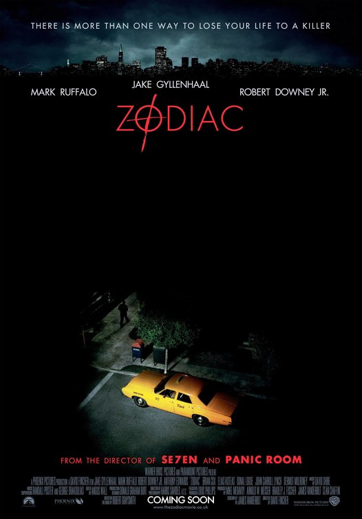 the movie poster: Zodiac (2007) ver2