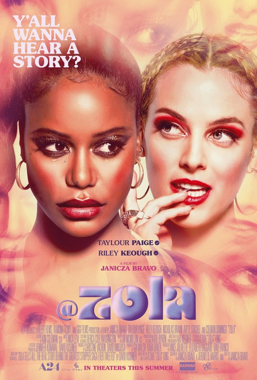 1000 piece jigsaw puzzle for the movie poster: Zola (2021) ver2