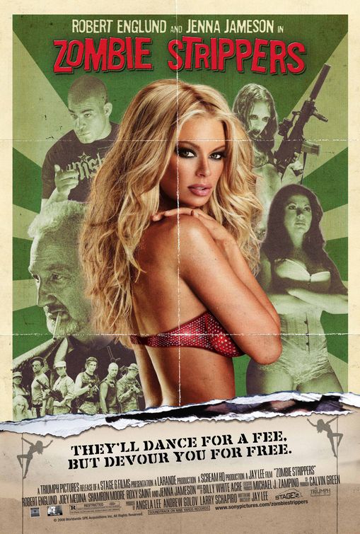 the movie poster: Zombie Strippers (2008)