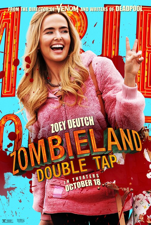 1000 piece jigsaw puzzle for the movie poster: Zombieland: Double Tap (2019) ver7