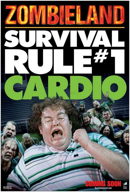 1000 piece jigsaw puzzle for the movie poster: Zombieland (2009) ver3