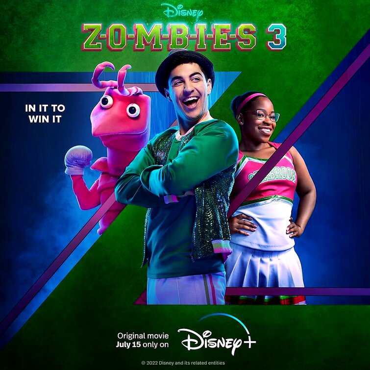 1000 piece jigsaw puzzle for the movie poster: Zombies 3 (2022) ver4