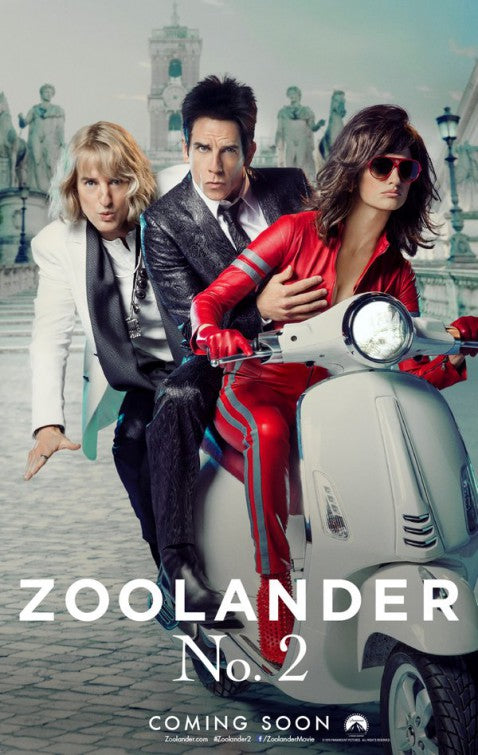 1000 piece jigsaw puzzle for the movie poster: Zoolander No. 2 (2016) ver9