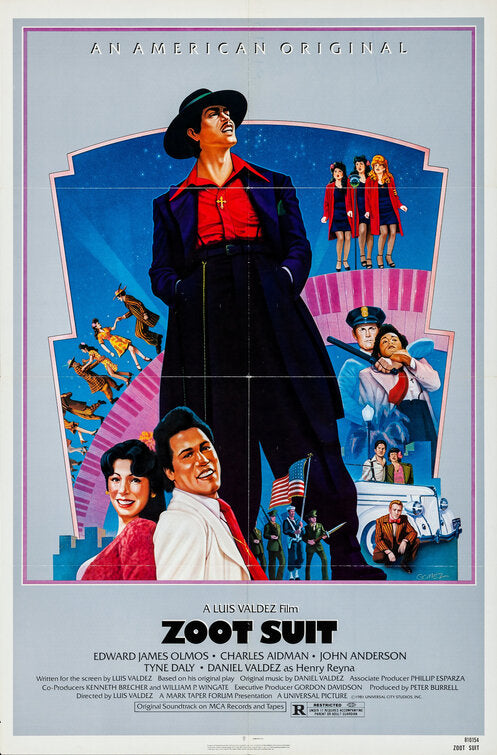 the movie poster: Zoot Suit (1981)