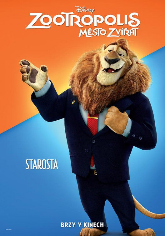 1000 piece jigsaw puzzle for the movie poster: Zootopia (2016) ver14