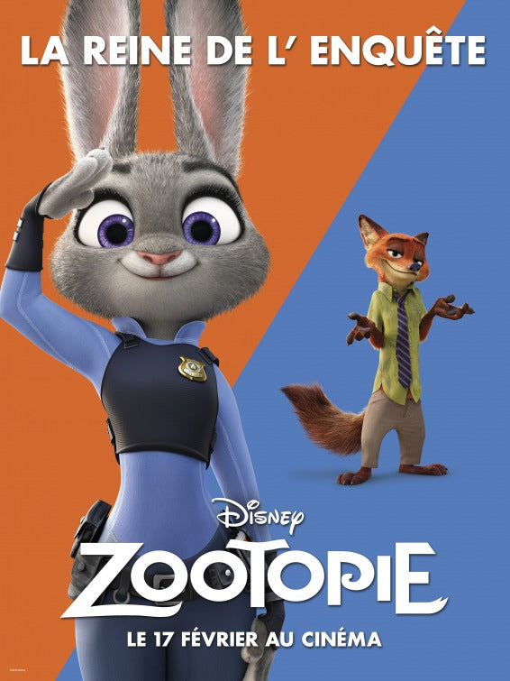 1000 piece jigsaw puzzle for the movie poster: Zootopia (2016) ver18