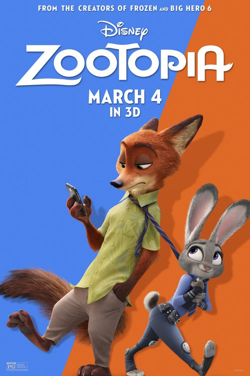 1000 piece jigsaw puzzle for the movie poster: Zootopia (2016) ver29